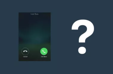 User Busy iPhone