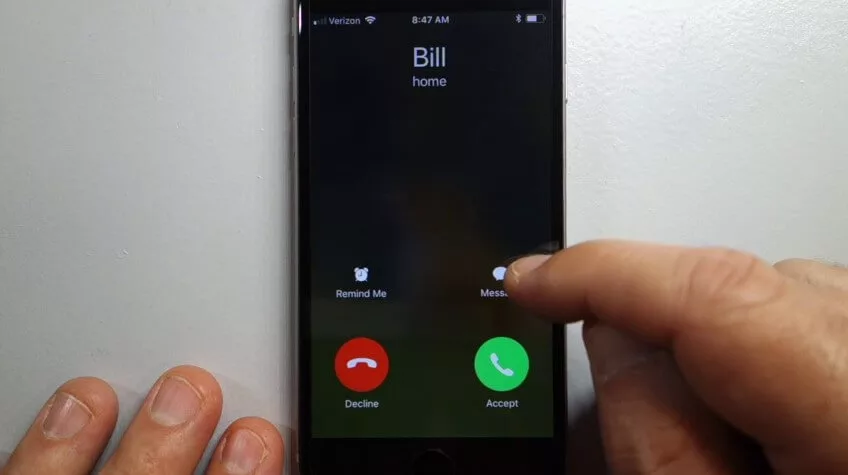 User Busy iPhone notifications